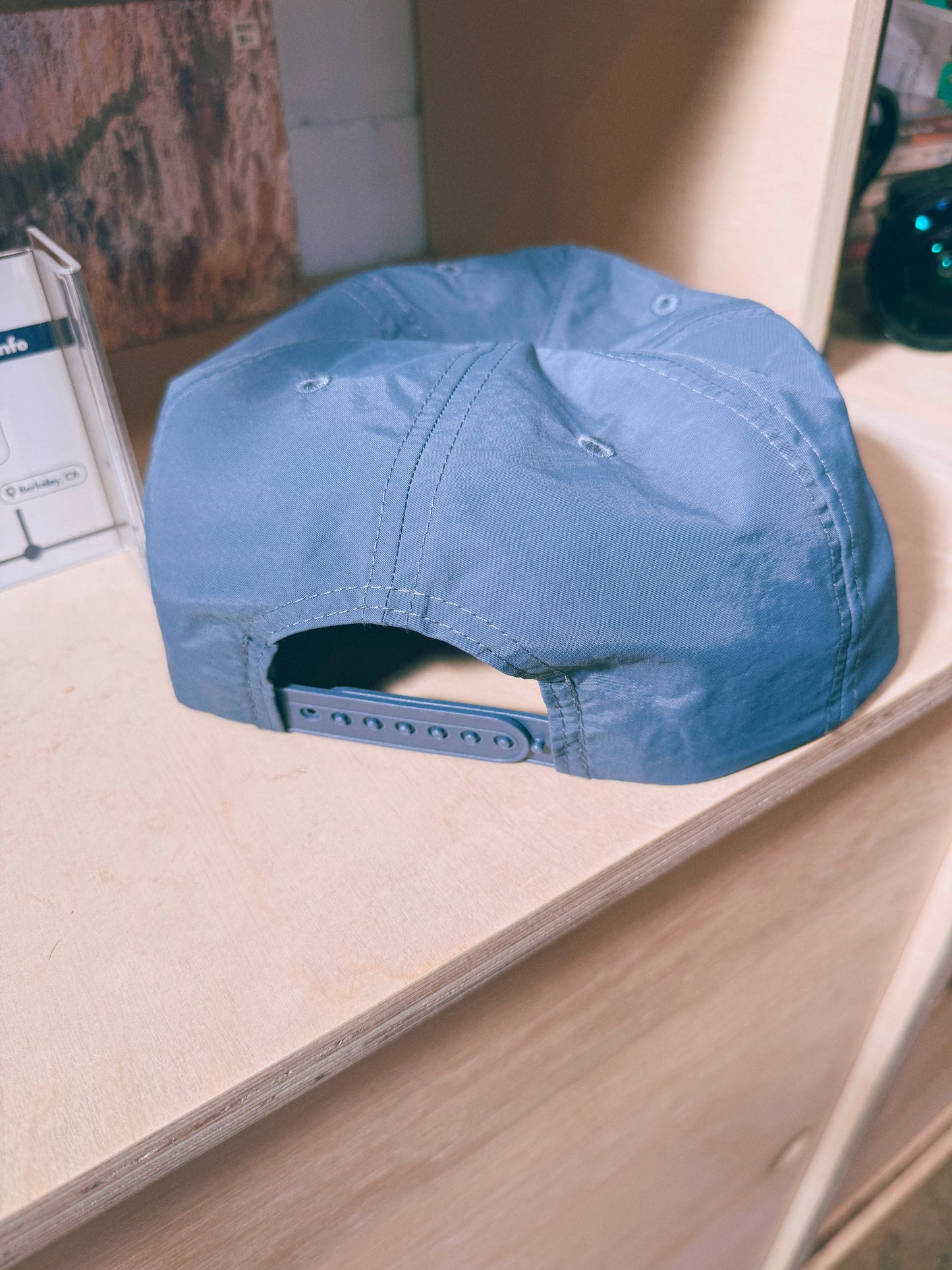 Spin Hat in Slate Blue